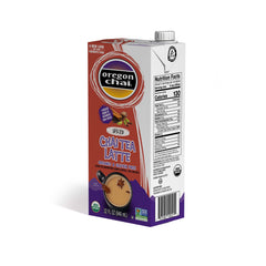 Oregon Chai Spiced concentrate with milk creates cozy hot latte