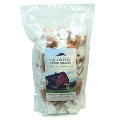 Oregon Farm Fresh Snacks 32oz pack on display, ideal for stocking a pantry.