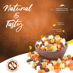 Oregon Farm Fresh Snacks 24-ounce bag highlighting value for families and sharing.