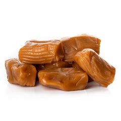 Oregon Farm Fresh Snacks Salted Caramel bag close-up, perfect for sharing at gatherings.