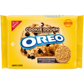OREO Cookie Dough Creme Sandwich Cookies pack pictured for sharing and on-the-go snacking.