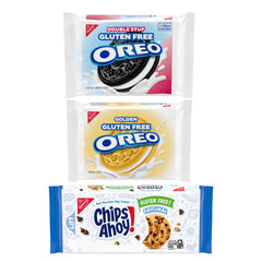Oreo Double Stuf Gluten Free cookies with extra creme, great for dunking