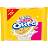 OREO Double Stuf Golden cookies in party pack, perfect for sharing at gatherings