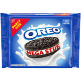 OREO Mega Stuf bulk-pack shown for sharing and dunking.