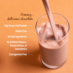 Orgain ready-to-drink shakes on a four-pack for easy on-the-go nutrition.