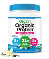 Orgain vanilla bean protein bottle offers a ready protein boost for smoothies