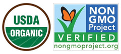 Organic Spice Resource garlic powder with measuring spoon for precise seasoning.