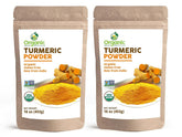 OSR Organic Turmeric Powder pack close-up in kraft bag for freshness.
