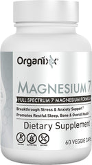 Organixx Magnesium Glycinate bottle for daily sleep and muscle support