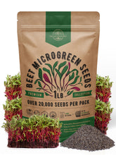 Organo Republic beet sprouting seeds bulk bag for easy planting and long freshness