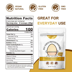 orgnisulmte egg white powder scoop for precise measuring