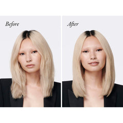 Oribe Gold Lust spray nozzle delivering controlled heat protection for styling
