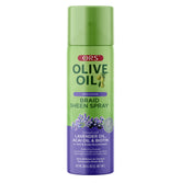 ORS Braidzone spray bottle delivering lightweight shine for braids.