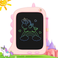 ORSEN Unicorn Doodle Board front view showing compact, kid-friendly design
