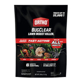 Ortho BugClear Lawn Insect Killer1 bag 20 lb protects large yards from pests