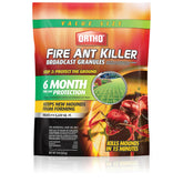 Ortho Fire Ant Killer Broadcast Granules in bag ready for outdoor lawn protection