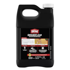 Ortho GroundClear concentrate mixed with water in sprayer for fast weed action