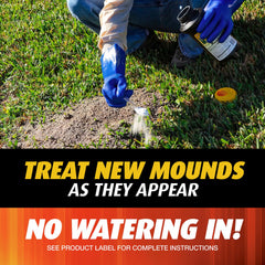 Ortho Orthene Fire Ant Killer1 fast-acting granules begin killing in 60 minutes