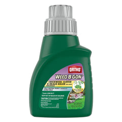 Ortho Weed B Gon 16oz bottle for lawn weed control including chickweed and clover.