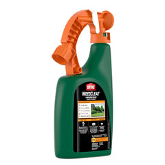 Ortho WeedClear action on crabgrass and dandelion in lawn