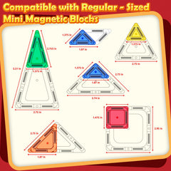 ORZbb mini-size compatible tiles work with standard sets for flexible play.
