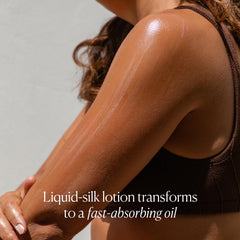 OSEA oils blend of passion fruit, coconut, acai, and babassu nourishes skin.