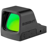 Osight C multi-reticle with dot and circle for fast target acquisition.