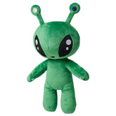 OSOCU green alien plush with large eyes for cozy cuddles and playful decor.