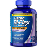 Osteo Bi-Flex Triple Strength glucosamine 1500 mg tablets for joint support.