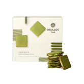 Osulloc Langue de Chat cookies pack showing Korean matcha flavor for premium tea pairing
