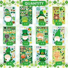 OTAITY Shamrock designs in bright colors for laptops and scrapbooks.