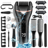OTAZWA electric foot callus remover with roller heads for smoother feet at home