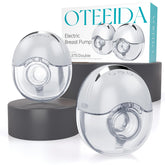 OTEEIDA hands-free wearable breast pump for discreet pumping on the go.