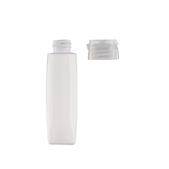 OTO clear plastic bottle body demonstrates content visibility.