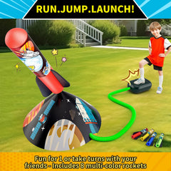 Otoseth launch hose connected for easy, safe outdoor launches.