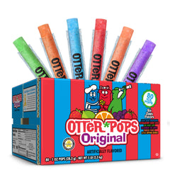 Otter Pops Freezer Bars packaging featuring original flavors for a family-friendly summer snack