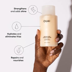 OUAI Medium Conditioner bottle for moisture and shine