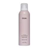 OUAI Super Dry Shampoo can front view showing oil absorption benefits