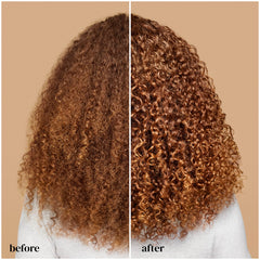 Close-up of Ouidad Climate Control Gel tube ready to define curls
