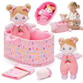 OUOZZZ soft doll for safe cuddling and imaginative caregiving.