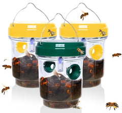 Outtkitywi outdoor hanging wasp traps attract insects for safer outdoor spaces.