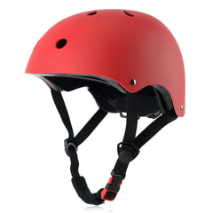 OUWOER kids bike helmet front view for secure, adjustable fit.