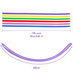 ouyili long twist balloons ideal for arches and DIY shapes