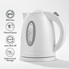 OVENTE KP72W locking lid shown for secure operation