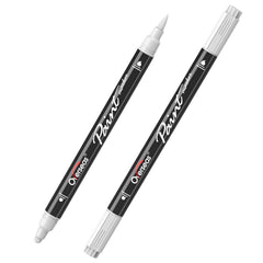 Overseas white acrylic paint marker on wood for smooth coverage