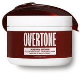 Overtone Auburn Brown bottle for at-home color deposits with nourishing moisture.