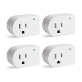 oviitech surge protector outlet white pack4 provides compact protection for electronics