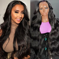OWNROSE body-wave lace front wig texture and volume for daily wear.
