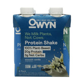 OWYN Smooth Vanilla bottle signals a vegan, gluten-free protein option for on-the-go nutrition.