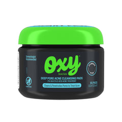 Oxy Deep Pore Cleansing Pads front-pack for quick, on-the-go acne care